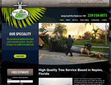 Tablet Screenshot of anchortreeservices.com